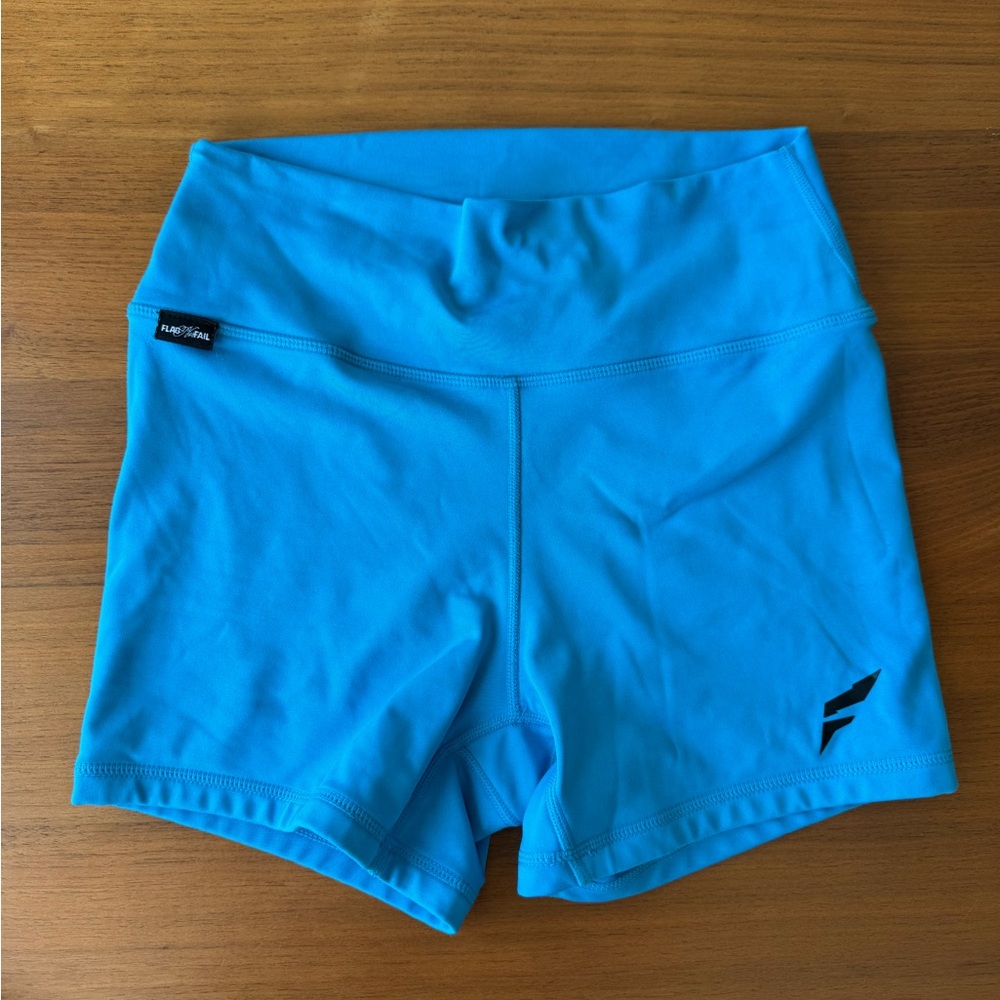 Flag Not Fail workout shorts